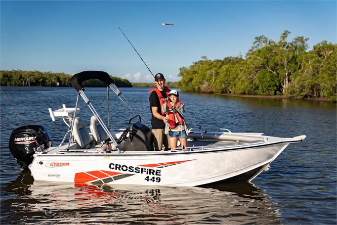 crossfires range boat
