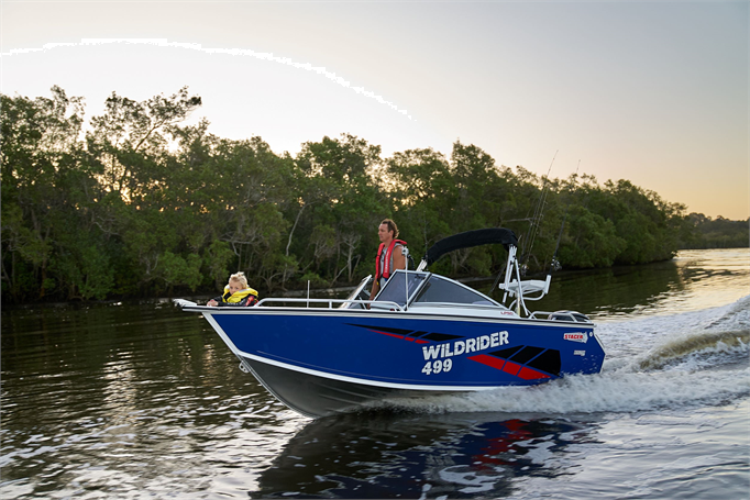 stacer wildrider boat range 499