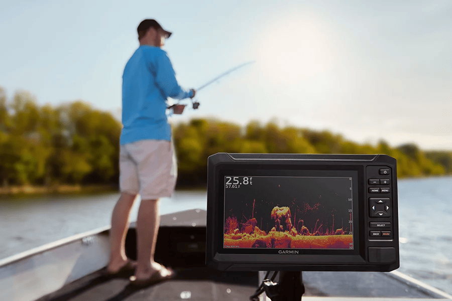 fishfinder and gps ideal for fishing available for finding nearby fishes